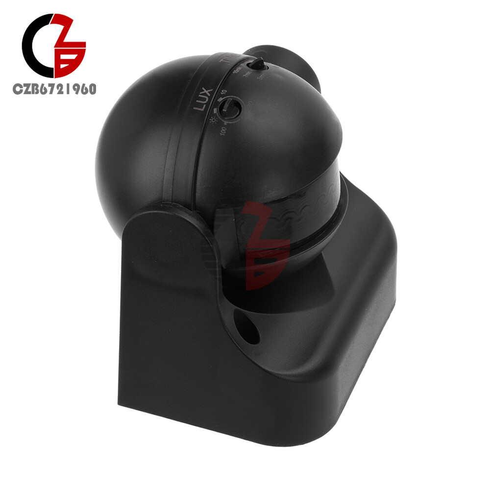AC110-240V 180 Degree Outdoor Security PIR Infrared Motion Sensor Detector New