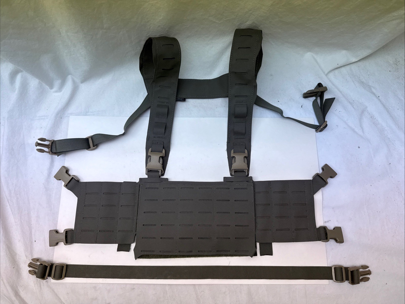 Unobtainium Gear LVX Ranger Green Laser Cut Modular Chest Rig Carcajou Tyr