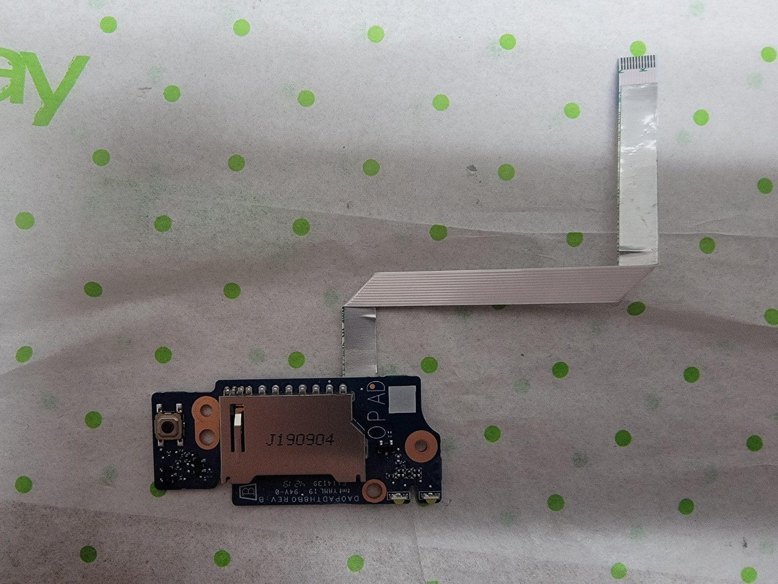 HP 14-DQ SD Card Reader Power Button With Cable DA0PADTH8B0 L64886001