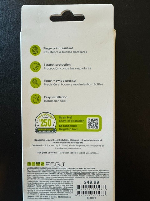 PureGear Liquid Steel Universal Screen Protection Solution - NEW