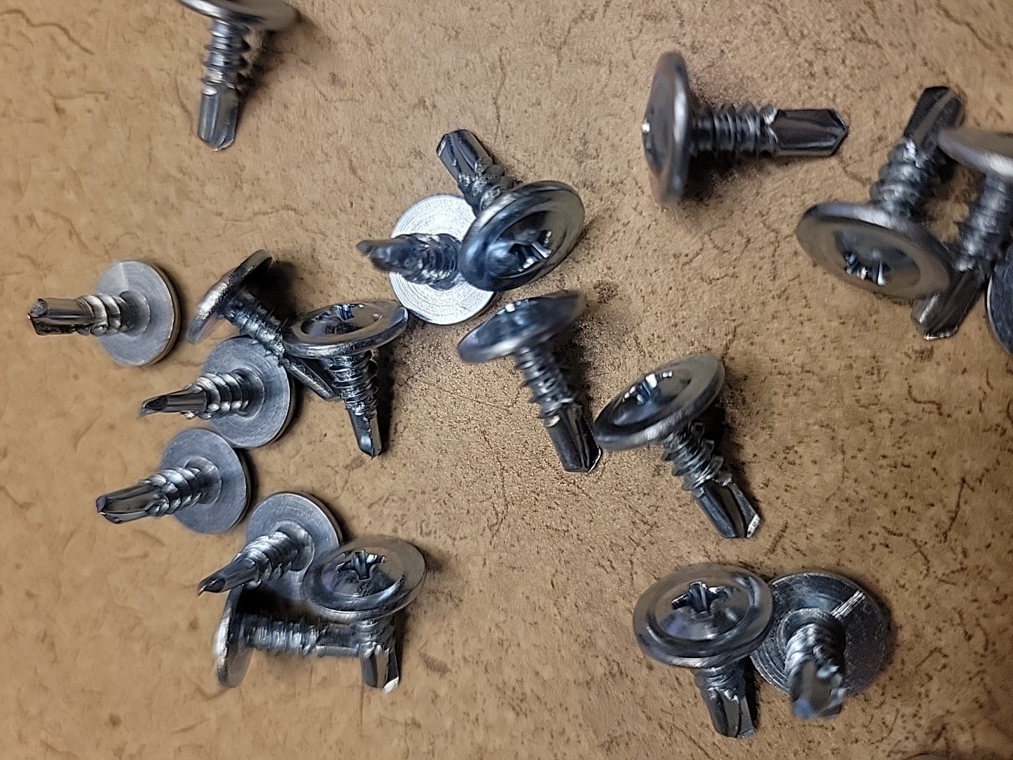 8x1/2 Phillips Modified Truss Head 8 x 1/2 Self Drilling  K Lath TEK Screws Zinc