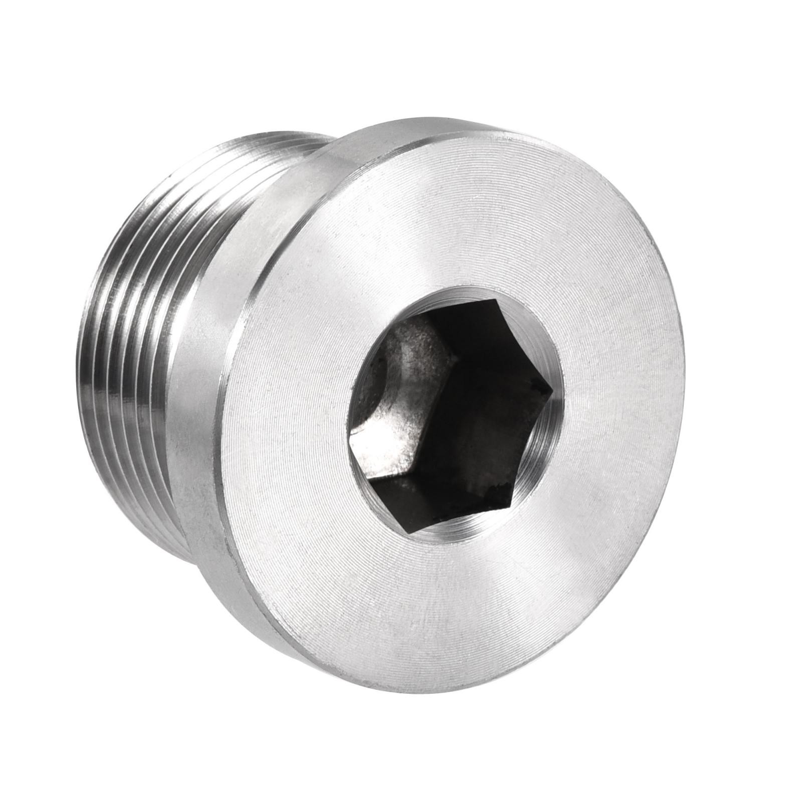 Stainless Steel Inner Hex Head M26x1.5 Pipe Fitting Plug