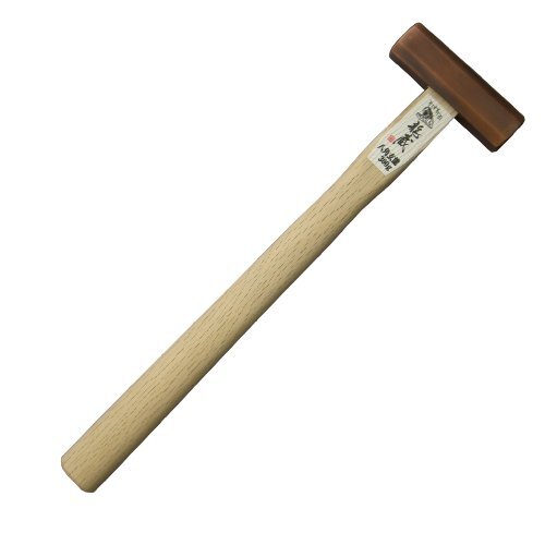 41210 Kakuri Ryuzo Bronze Octagonal Genno Length 330mm 300g Woodwork mallet
