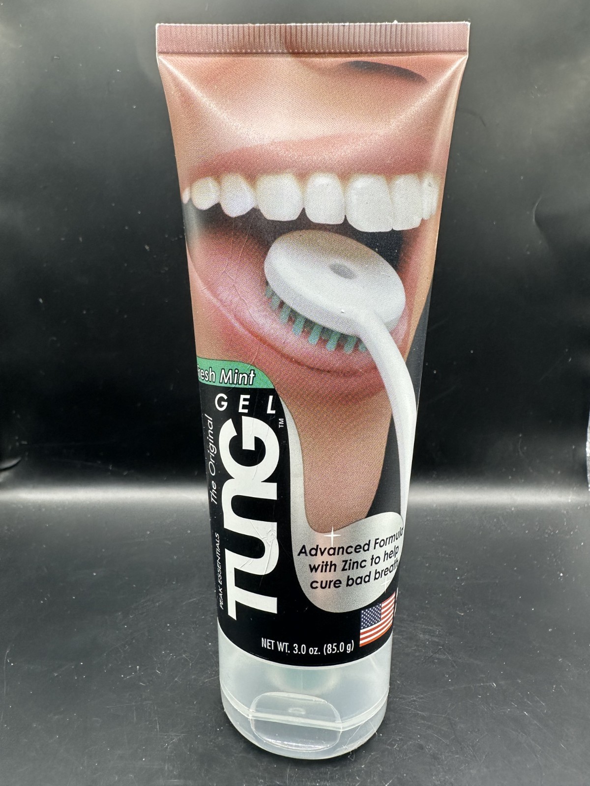 Tung Tongue Cleaning Kit, Tung Brush and Gel Bad Breath Odor Eliminator