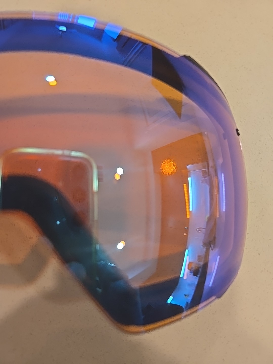 Smith I/O Mag Chromapop Everyday Green Mirror Replacement Goggle Lens Used