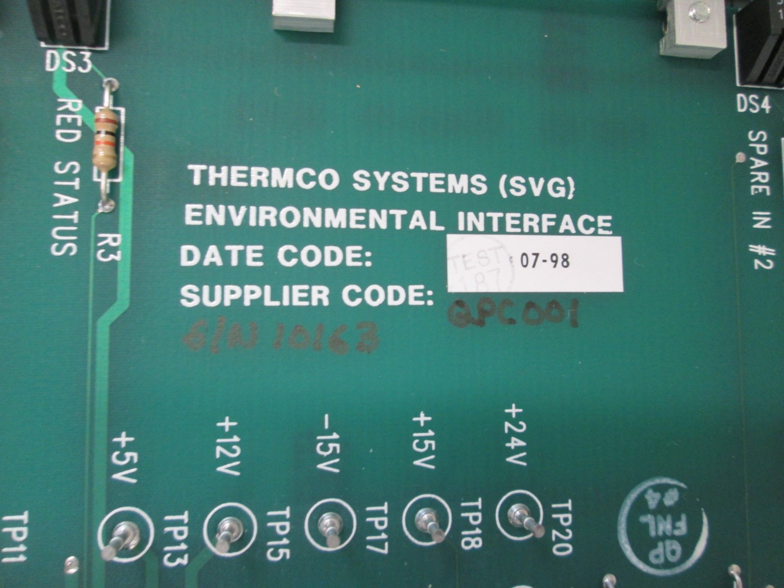 SPT Micro, 602700-01, Environmental Interface, PCB Assy, New