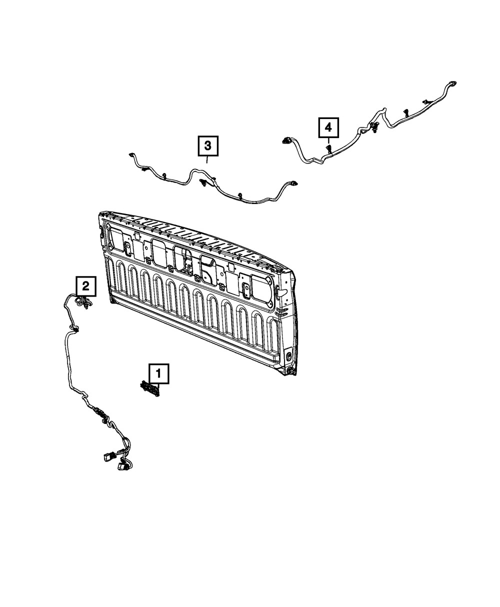 Genuine Mopar Jumper Wiring 68387005AC