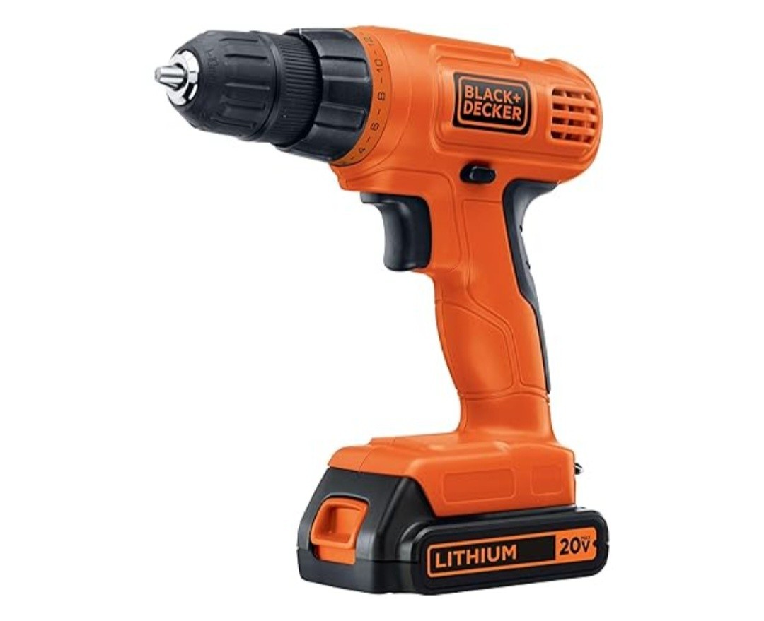 BLACK+DECKER LD120VA 20V MAX POWERCONNECT Cordless Drill With Bits