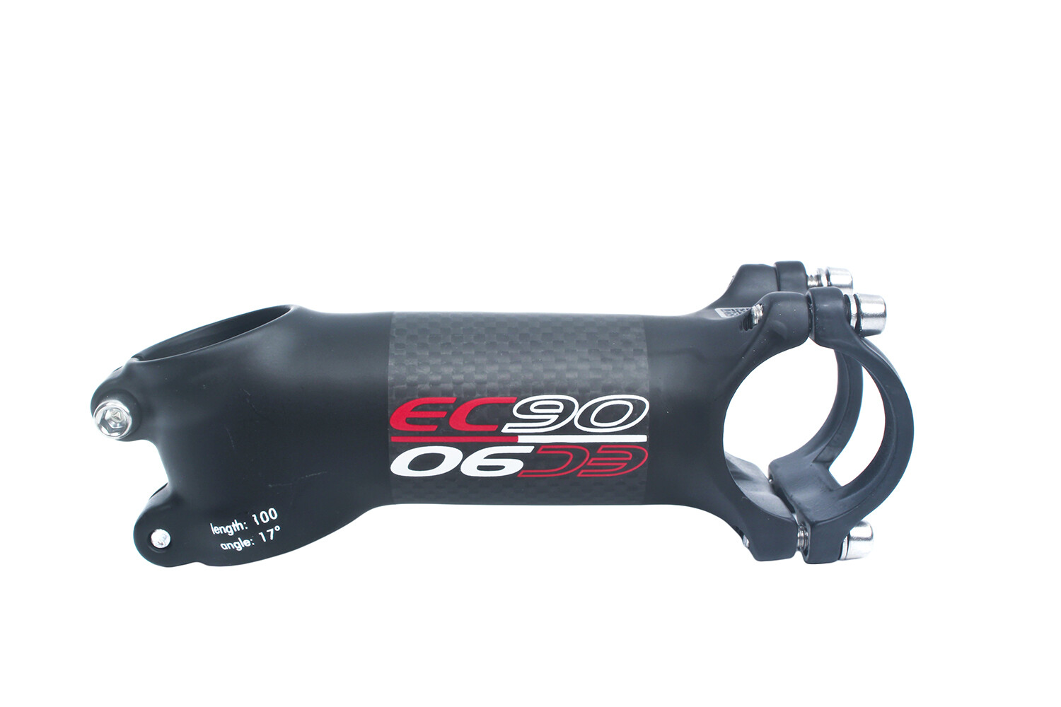 EC90 Road MTB 29ER eBike Bike Carbon-Coated Stem 17D 17-Degree 31.8MM 100MM