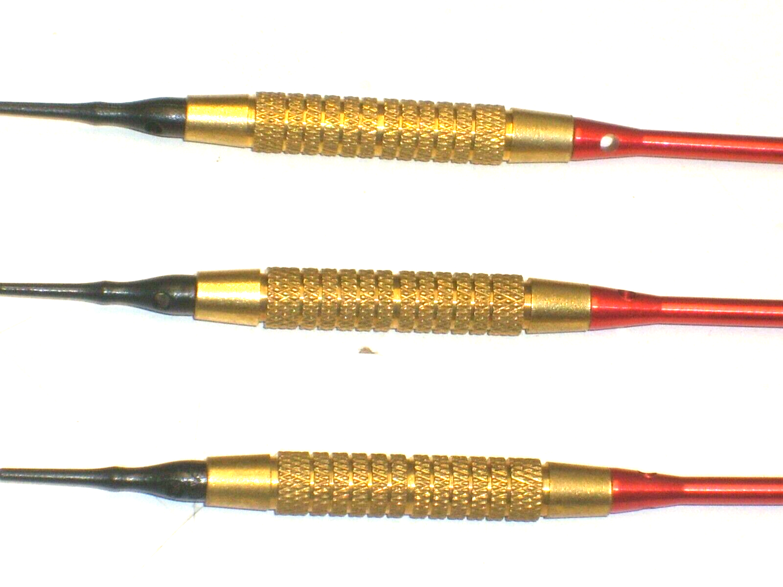 Soft Tip Darts Used, 17 Gram Brass with New Aluminum Shafts and Flights #4059