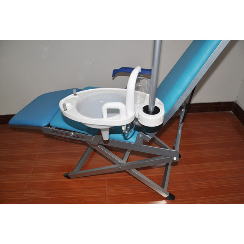 Dental Mobile Delivery Unit Suction Rolling Case 4H Compressor /Chair Portable