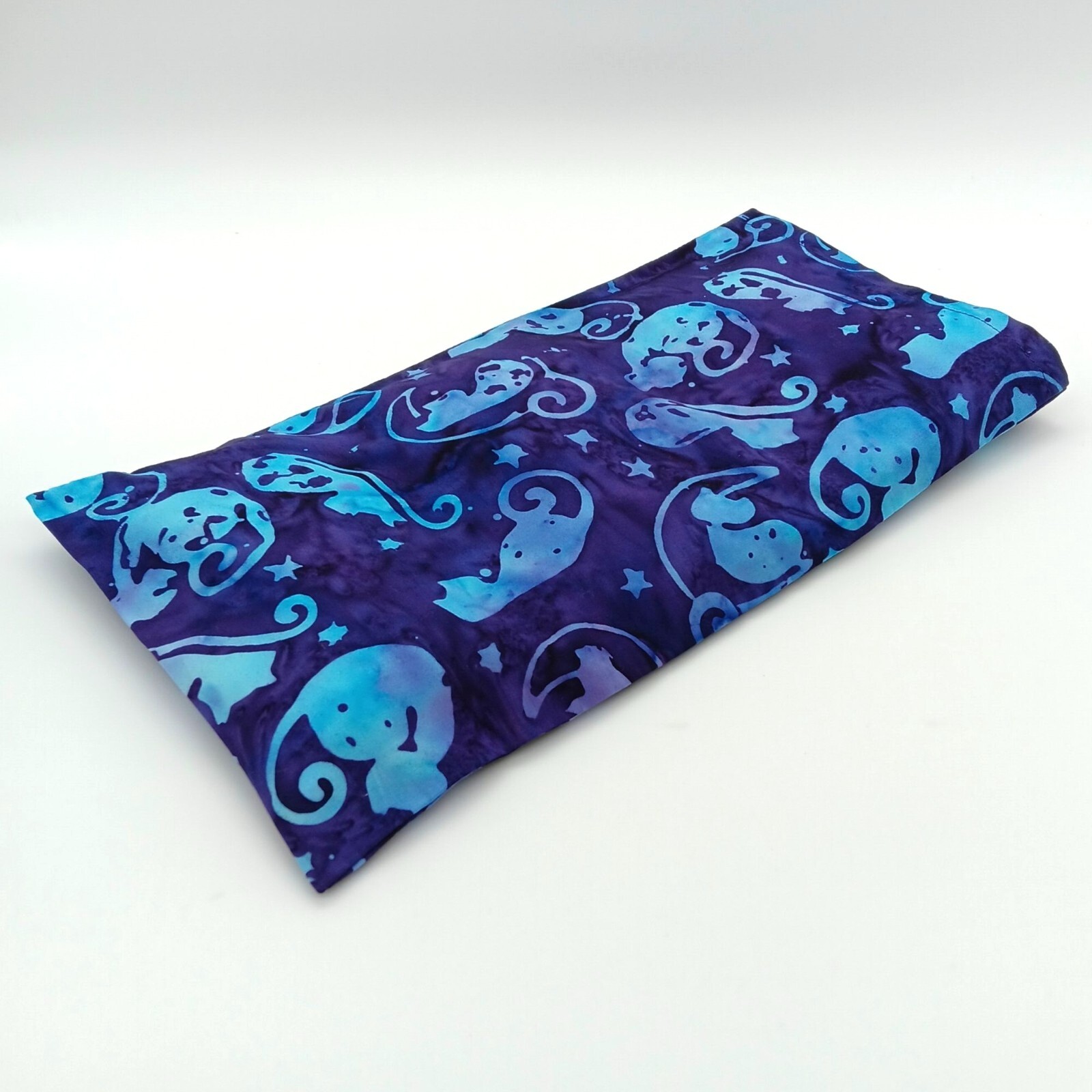 Microwave Heat Pack, Cold Pack, Washable Purple Cat Cover