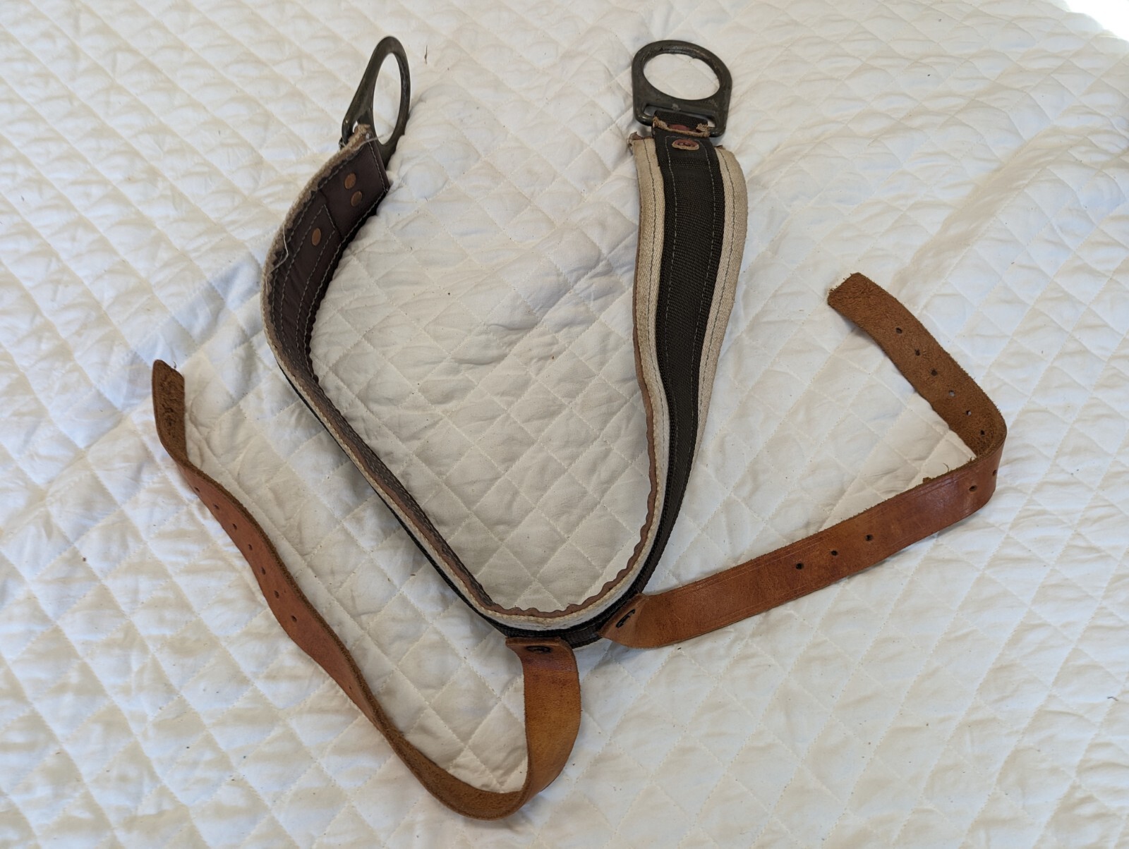 Leather Linemens Climbing Utility Belt