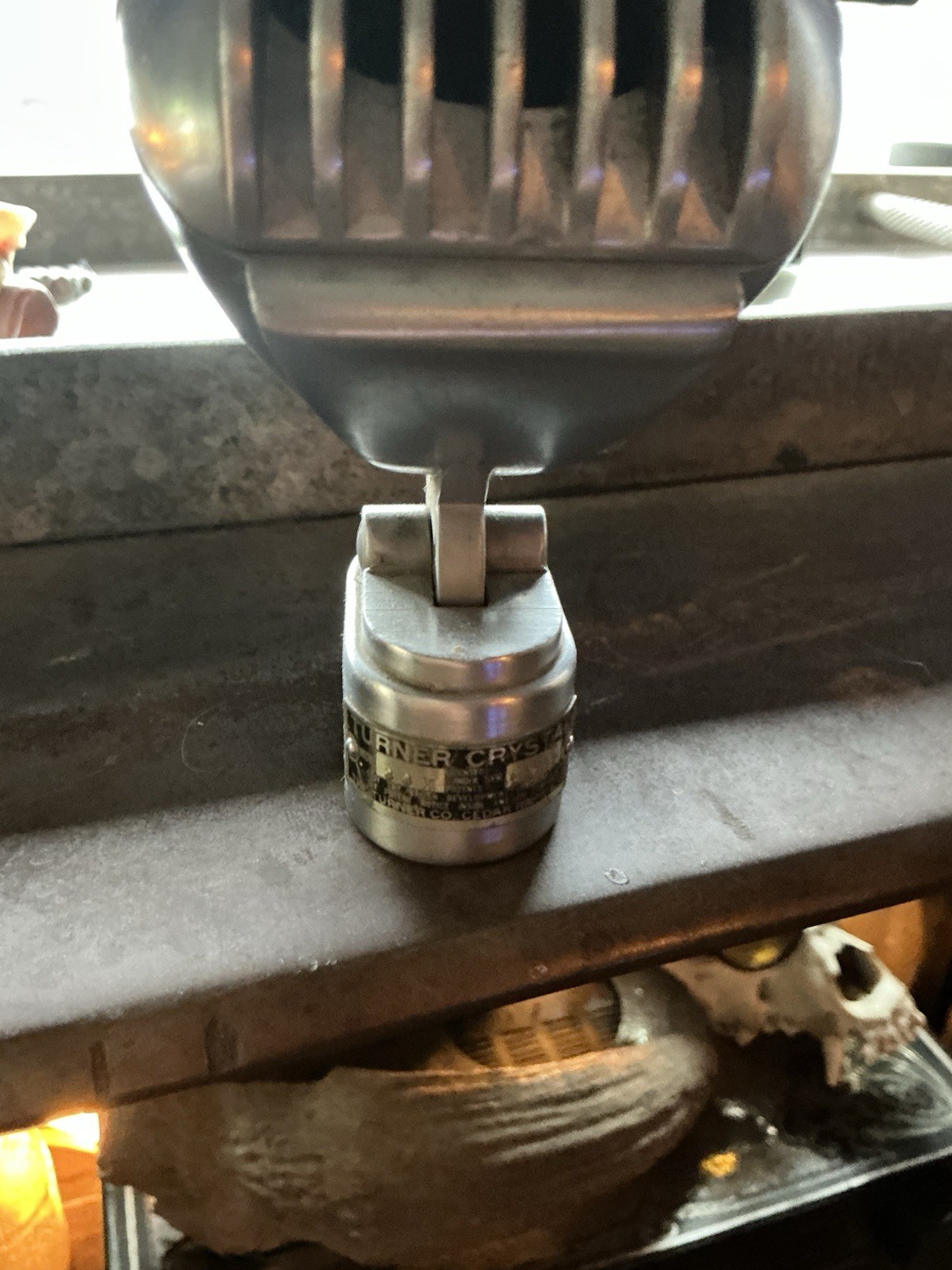Antique Turner Crystal Microphone