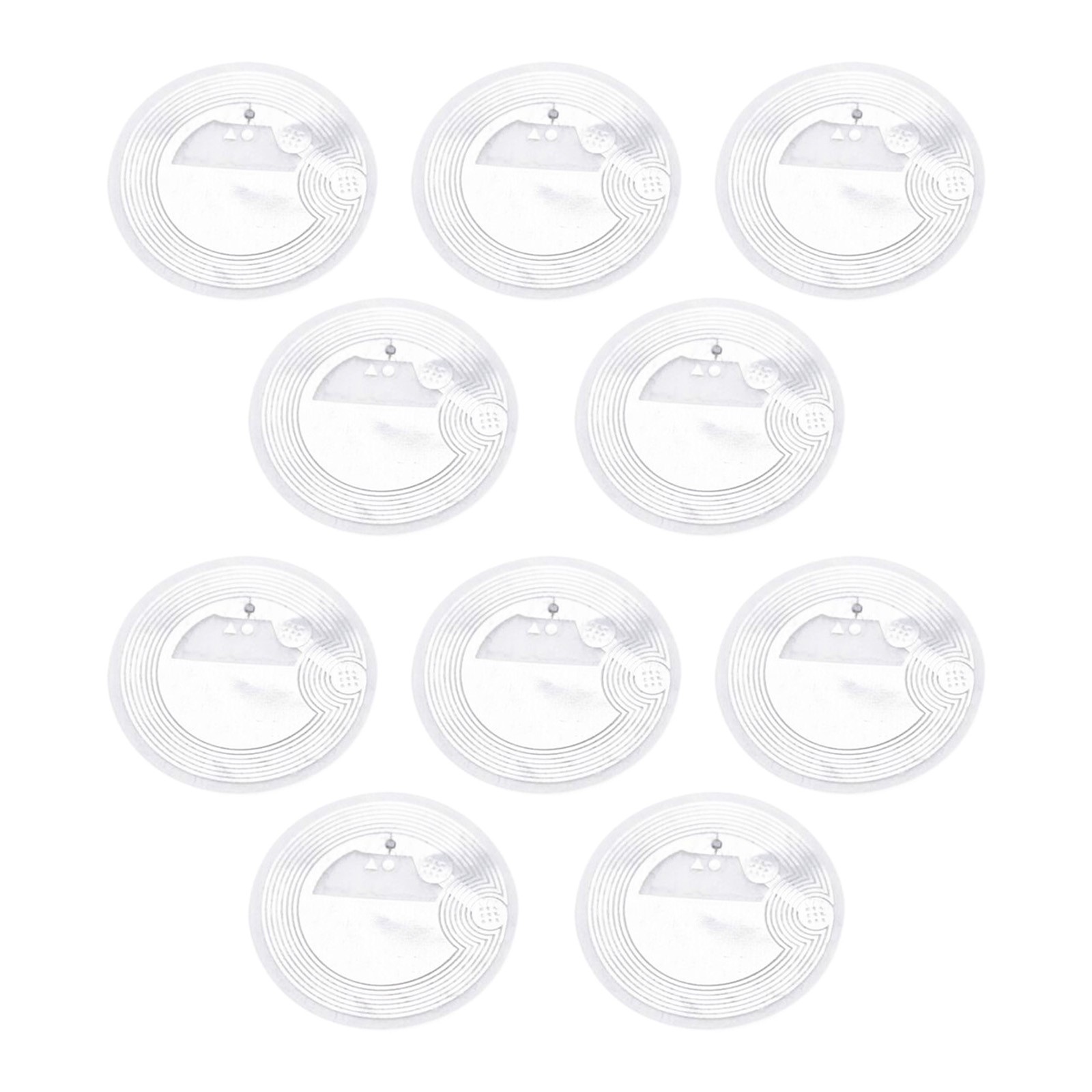 100* NFC Tags 180 bytes-Sticker NTAG 213 Tag - For Android & iPhone x
