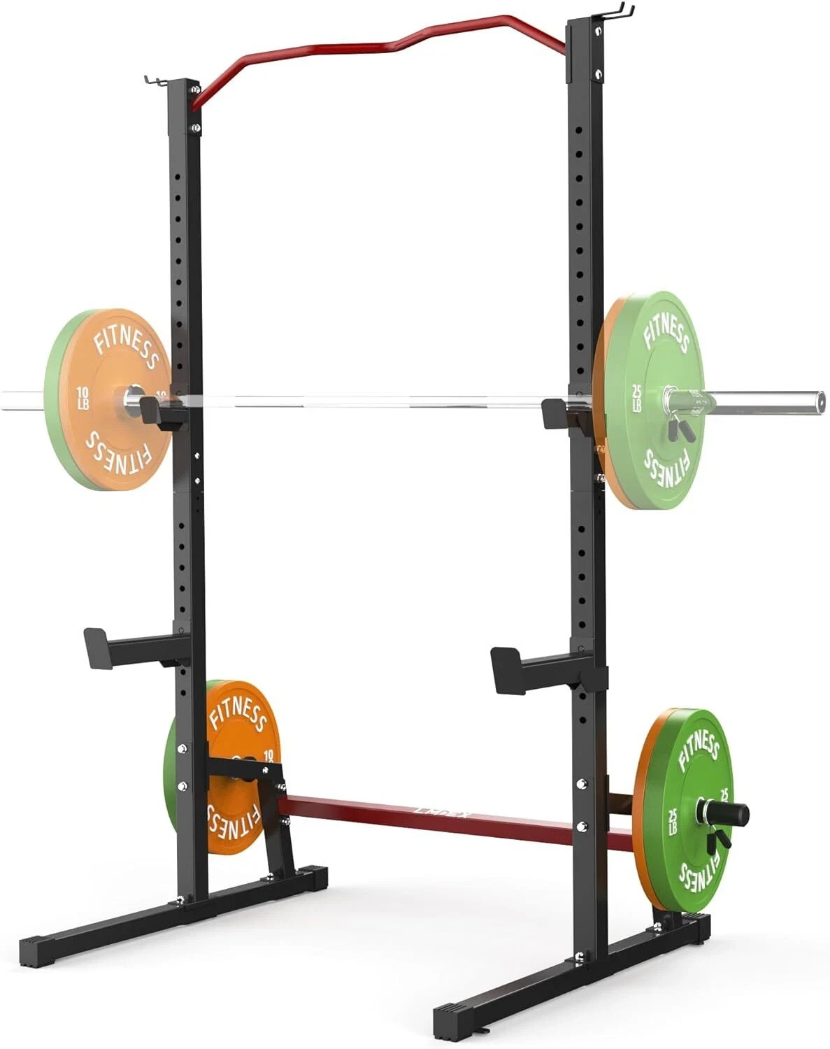 Adjustable Squat Rack Barbell Rack Squat Stand Bench Press Pull Up Home Gym
