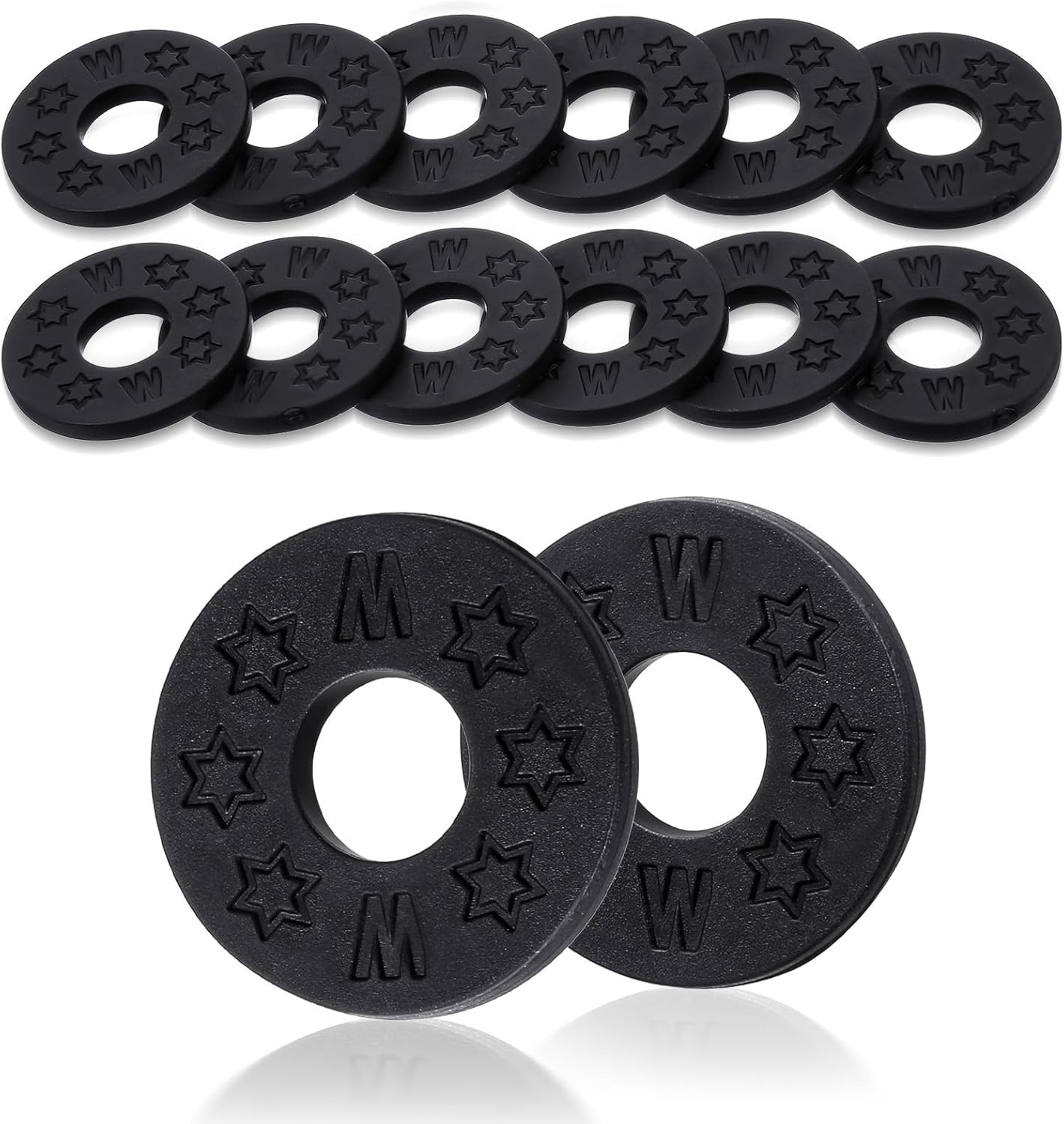 12 Pcs Guitar Strap Locks, Silicone Guitar Strap Holder, Premium Straps Blocks,
