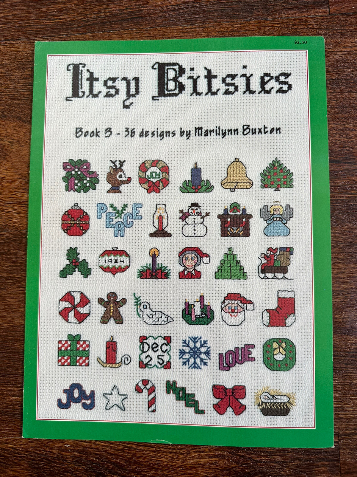 Orange Blossom Publications “Itsy Bitsies” Cross Stitch Chart Book 3 OOP 1984