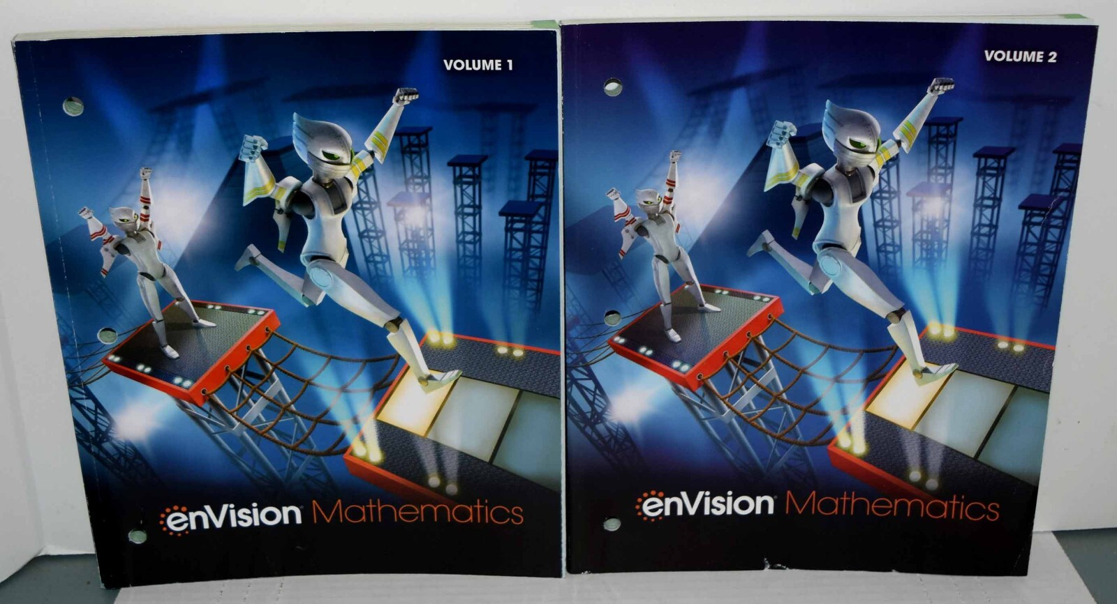 8th Gr Envision Mathematics Student Edition Set Volumes 1 &2 2021 FREE SHIPPING