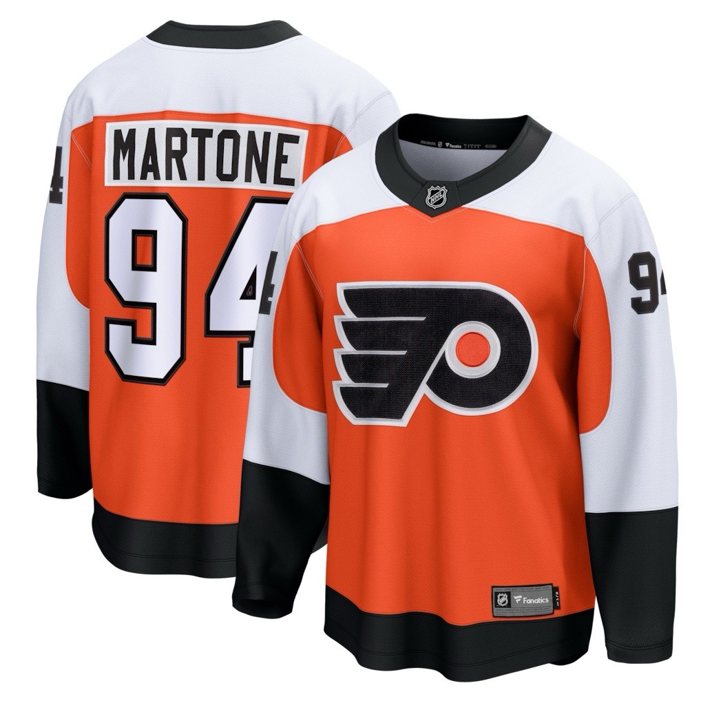 XL Philadelphia Flyers Porter Martone #94 Fanatics Orange Breakaway NHL Jersey