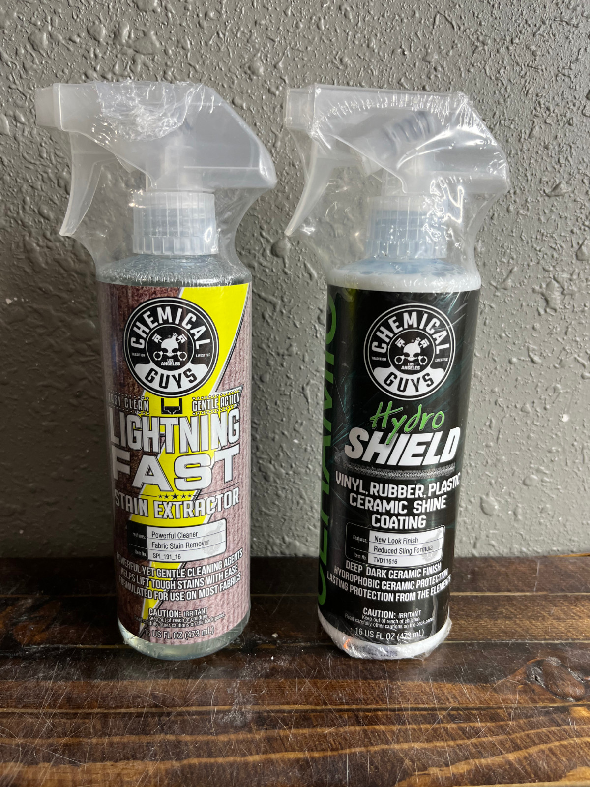 Chemical Guys Bundle Lightning Fast Stain Extractor & Hydro Shield Ceramic Shine