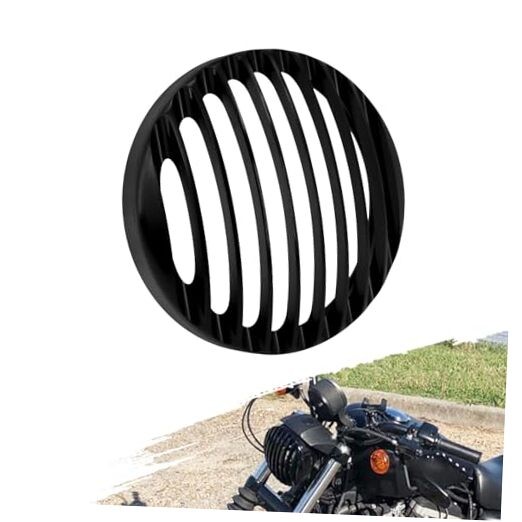 Motorcycle 5.75" Headlight Grill Cover Fit For Harley Sportster XL883 XL1200