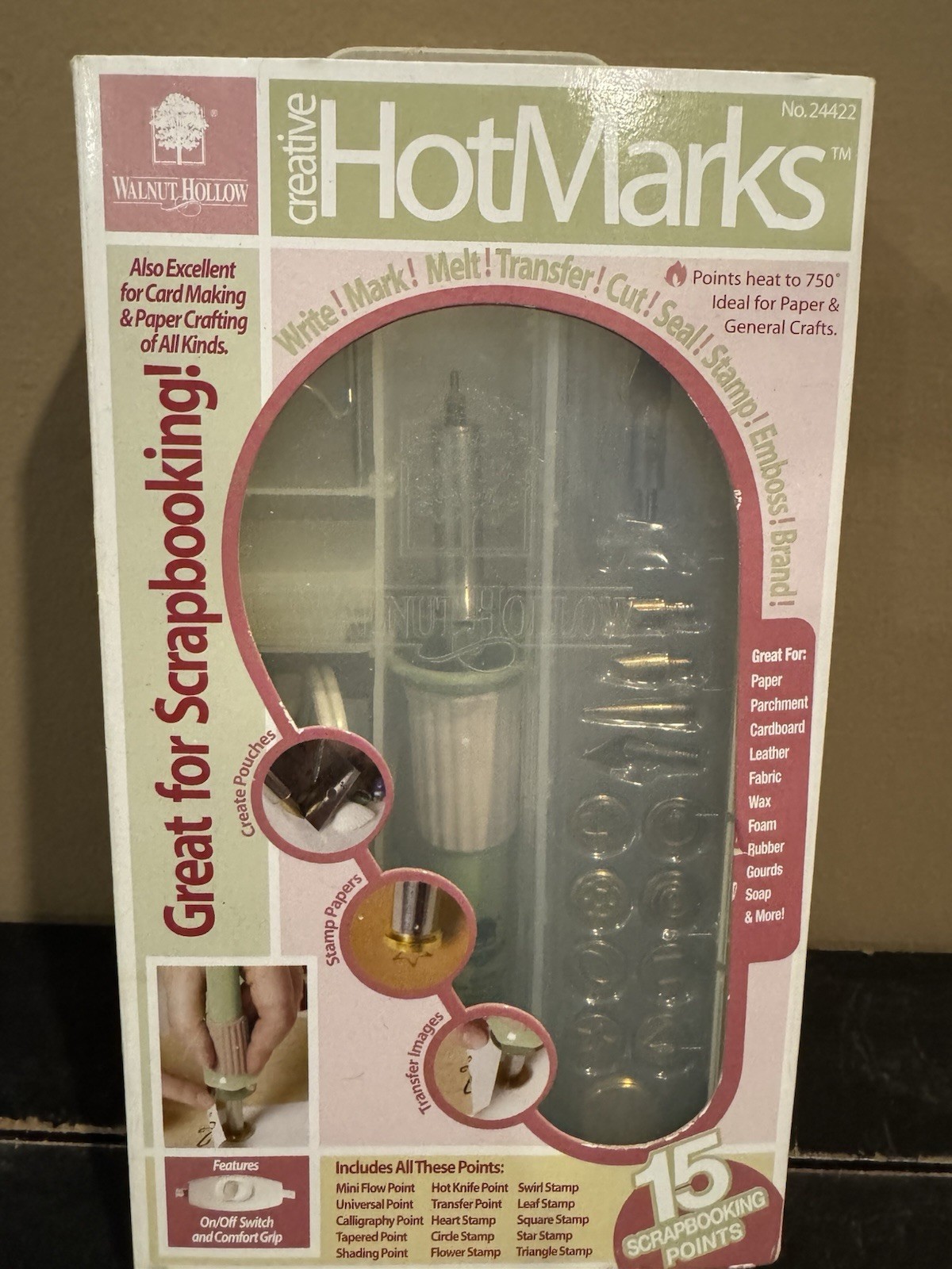 Creative HOTMARKS 4 scrapbooking paper crafts No. 24422