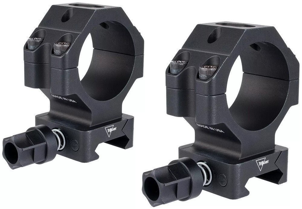 Trijicon Scope Rings With Q-LOC High Technology Matte Black 30mm - AC22066