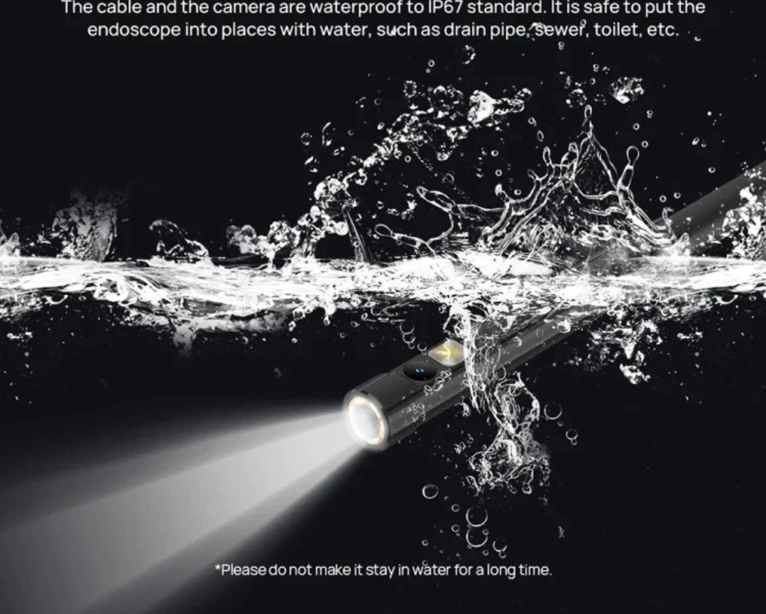 Endoscope E2 IP67 Waterproof Digital Endoscope for Ulefone Armor 9 / 9E / Power