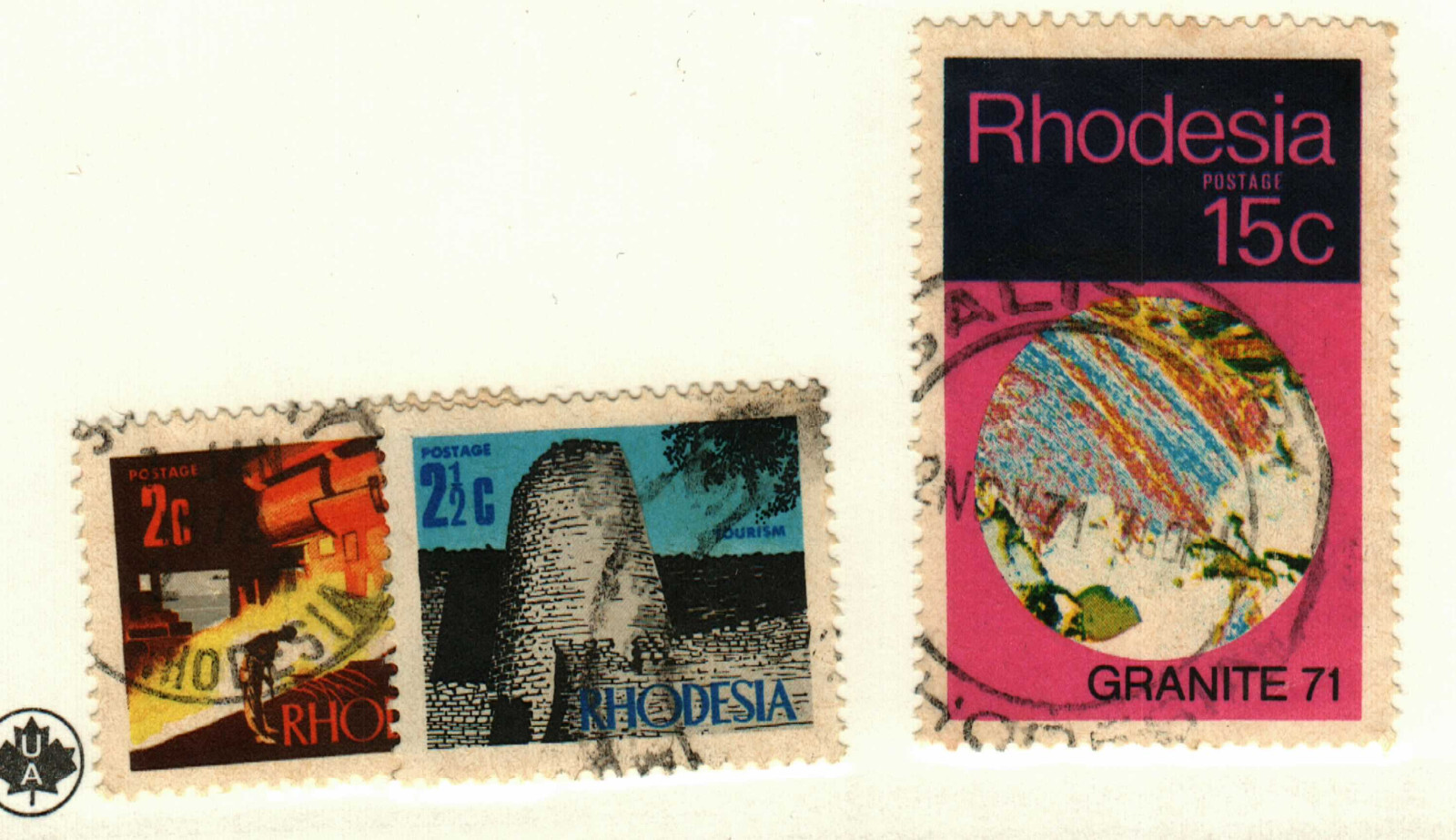 Rhodesia #276-7, 312 used