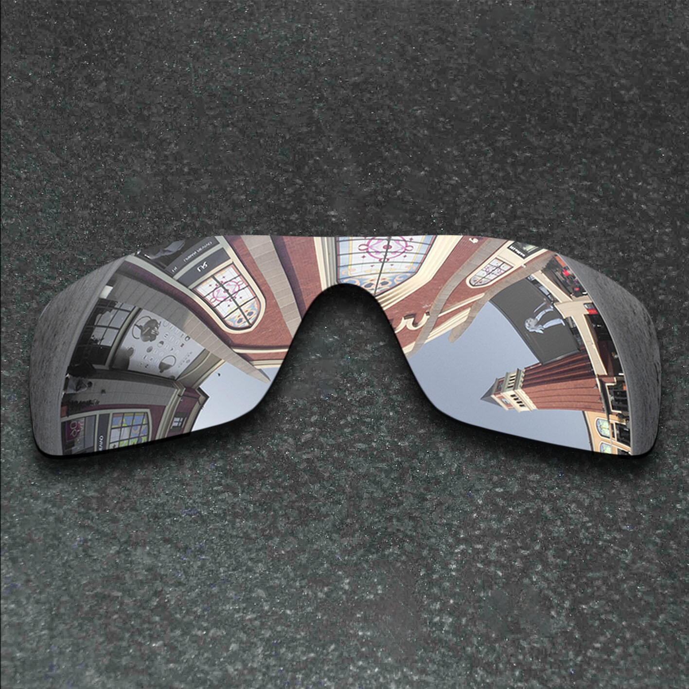 US Silver Polarized&Anti-Scratch Replacement Lenses For-Oakley Straightback