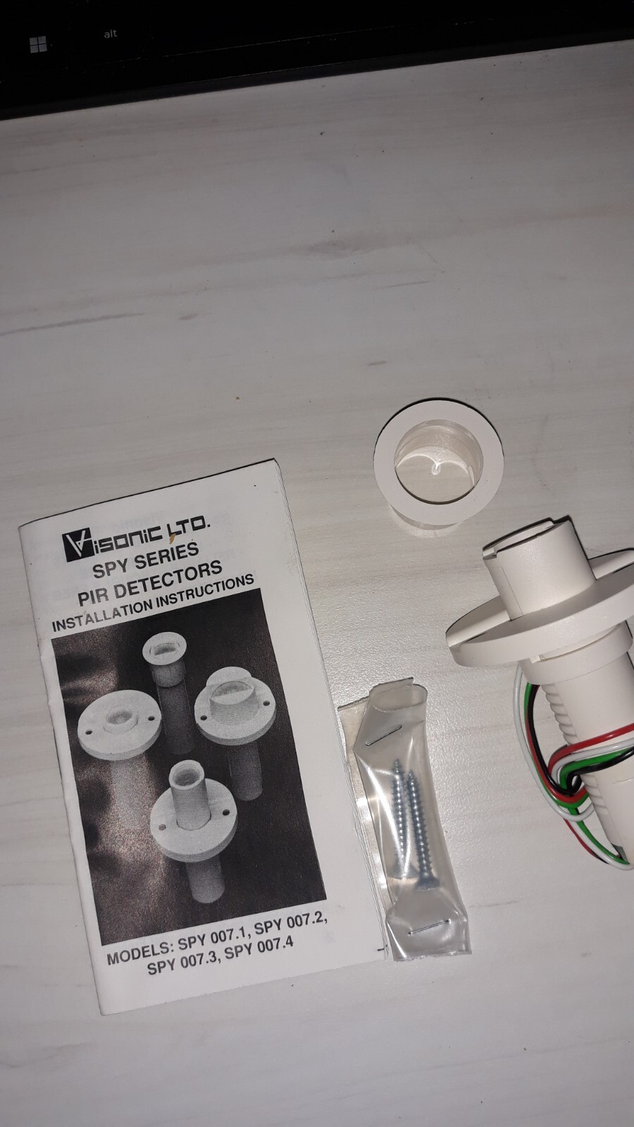 Visonic SPY 007.1 PASSIVE INFRARED DETECTOR