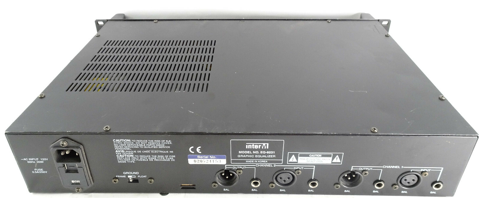 InterM EQ 9231 Graphic Equalizer