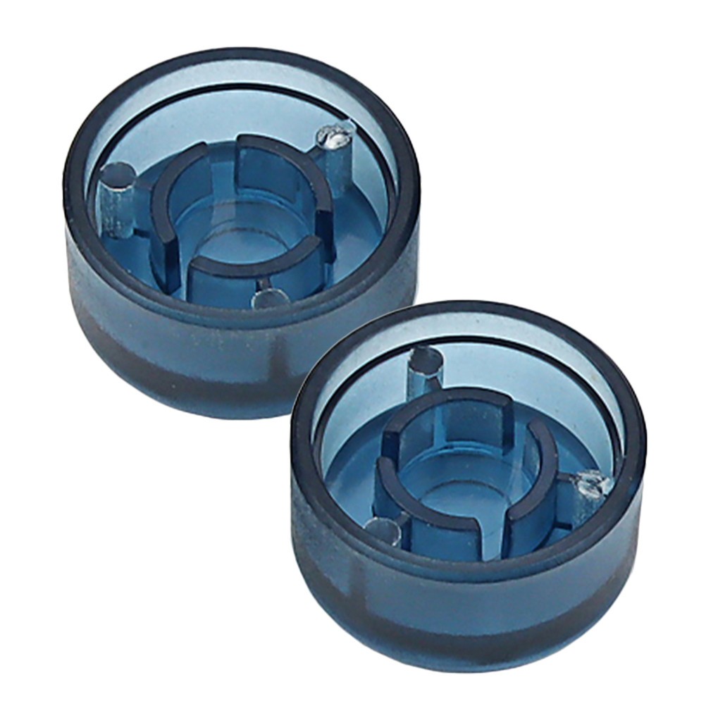 2 Pcs Plastic Effect Pedal Protection Cap Toppers Guitar Effects