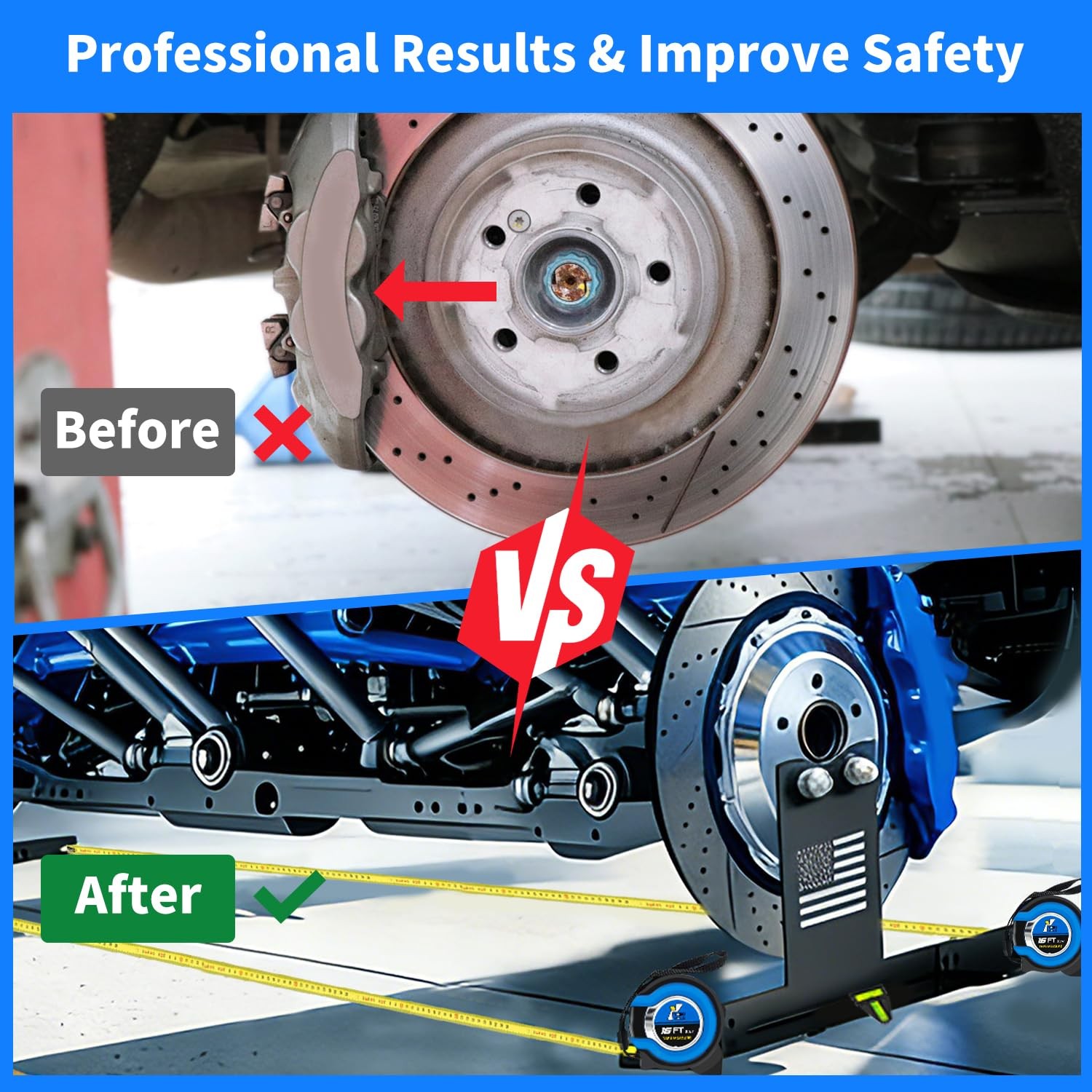 ANYIPAI Wheel Alignment Tool, Tool Kit Without Removing...