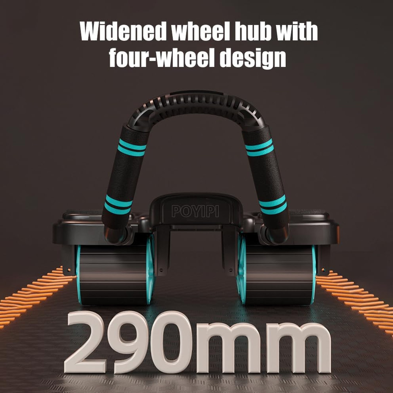 2025 New Ab Wheel Roller with Elbow Support - Automatic Rebound Abdominal Whe...
