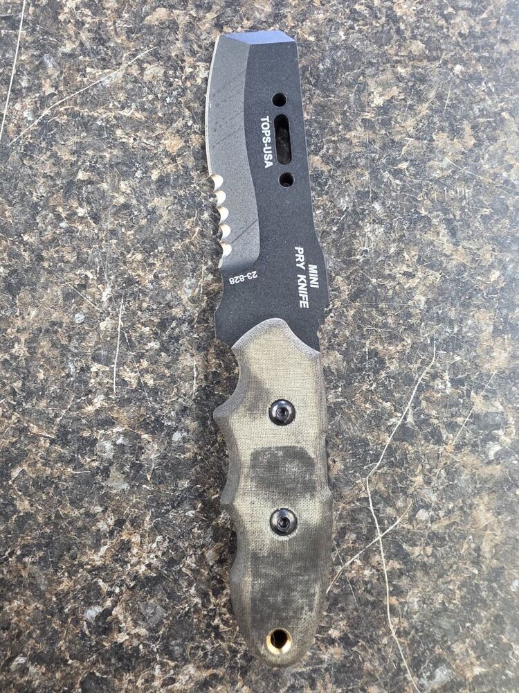 Tops Equipment And Manufacturing Mini Pry Knife
