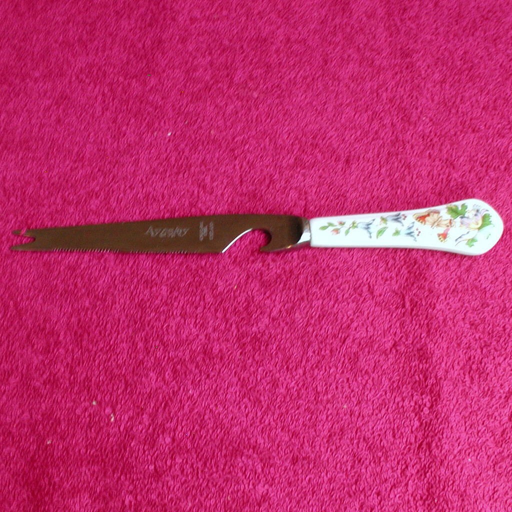 Aynsley (Cottage Garden) 8 3/8" MEAT SERVING KNIFE EUC