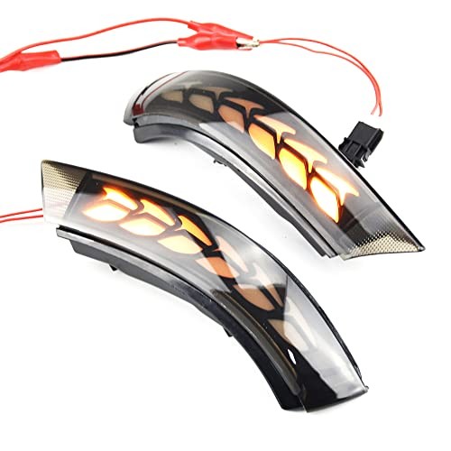LED Dynamic Turn Signal Light Indicator Sequential Blinker Lamp Yellow