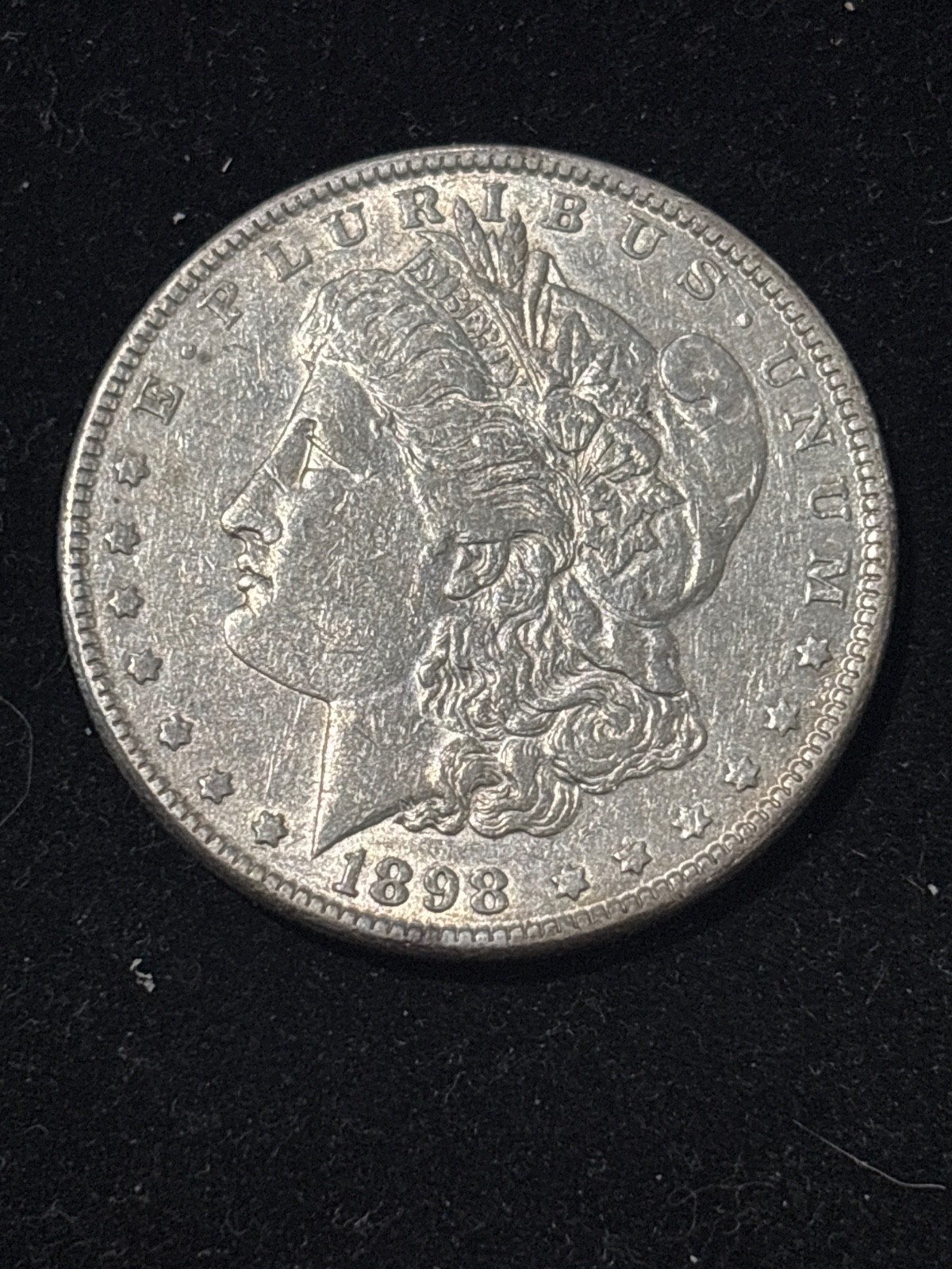Morgan Silver Dollar 1898 P