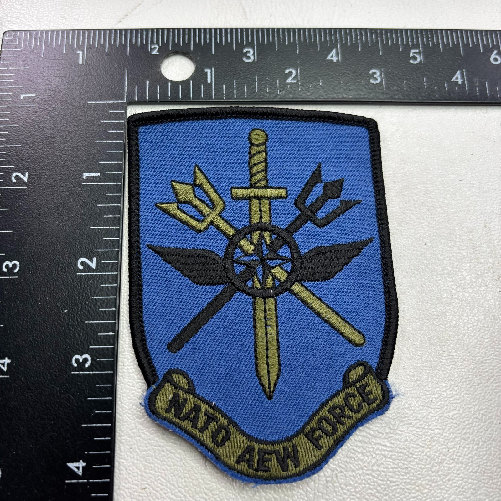 USAF NATO AEW FORCE Airborne Early Warning US Air Force Patch 40WN