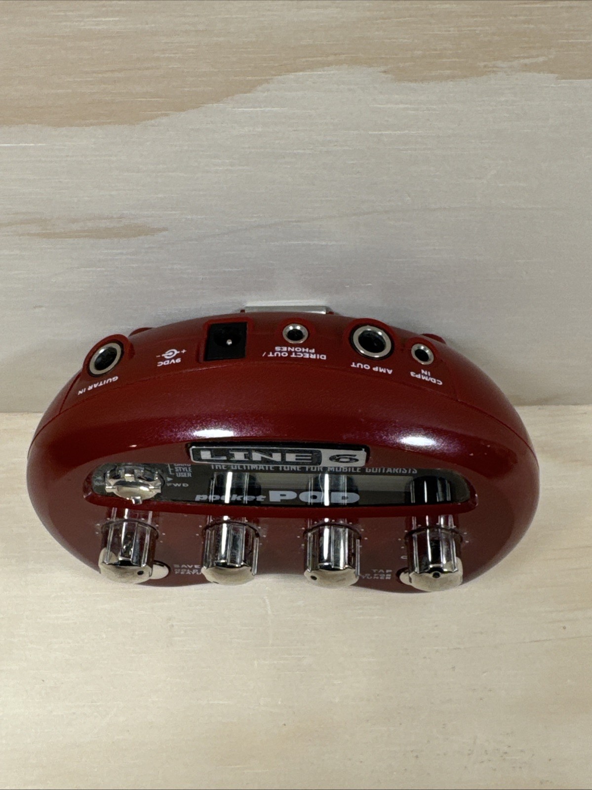 Line 6 Pocket Pod Mini Amp Modeler Multi Effects Processor - Tested Works