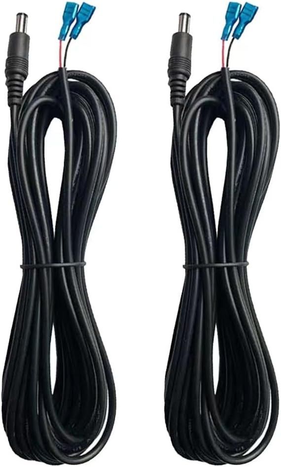 Tactacam External Power Cord 4.0x1.7mm 2PCS Trail Camera Cable