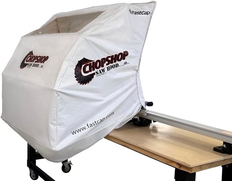 FastCap SAWHOODWHITE Chopshop Miter Saw Dust Hood SAWHOOD WHITE, White