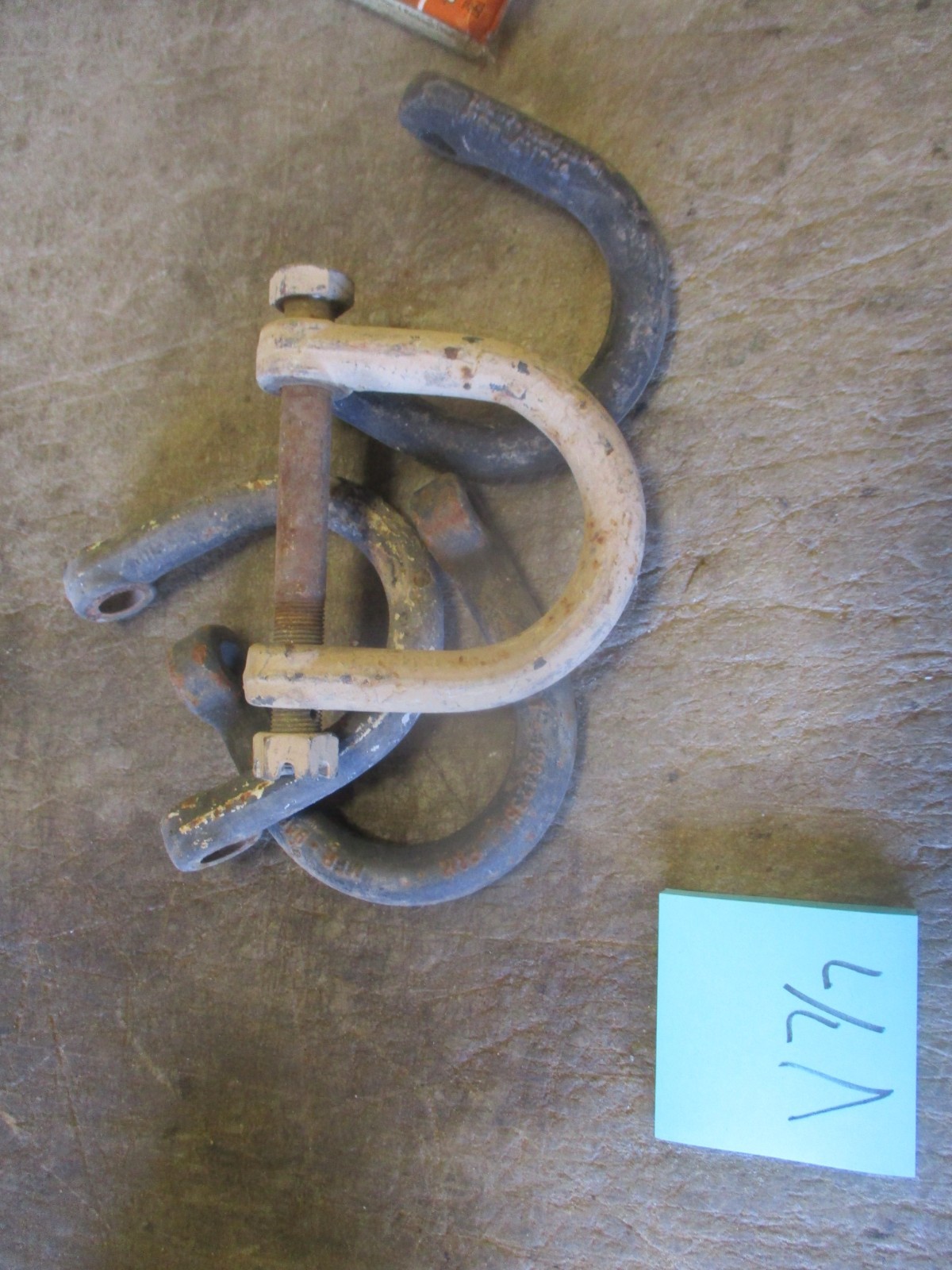 4 Used Bumper Shackles for HMMWV