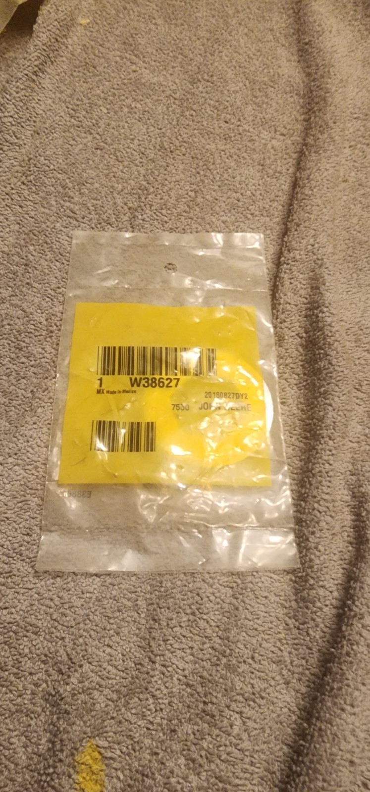 john deere Hexagonal ID washer part no W38627