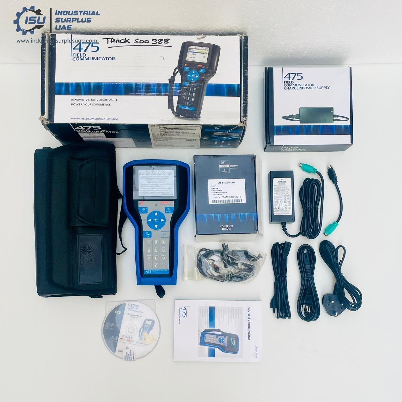 Emerson Rosemount Hart 475 Field Communicator W/Accessories Version 3.9 #New