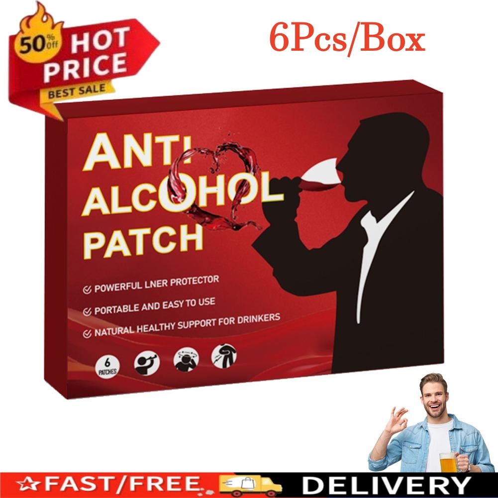 6pcs Soberra Patch, New Soberra Patch, Anti Alcohol Patch, Body Care Patch