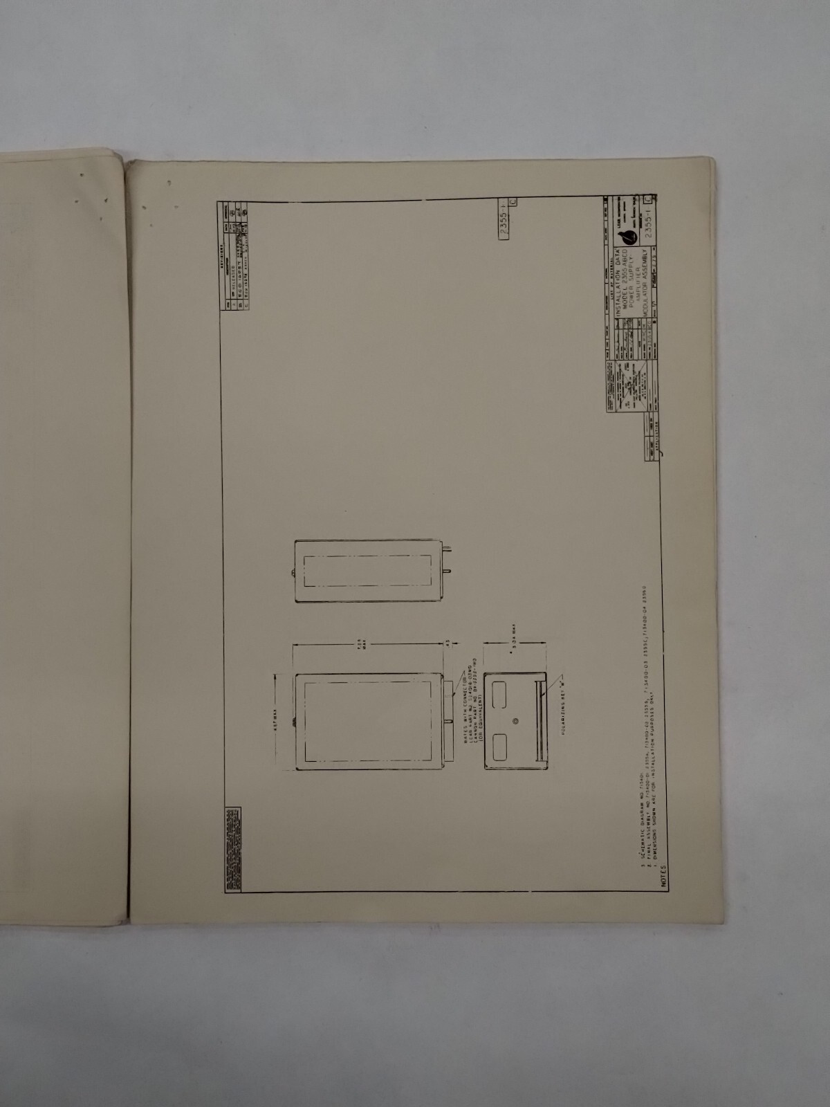 Lear Navigation-Communication System LNC-100 Installation Instructions-Original