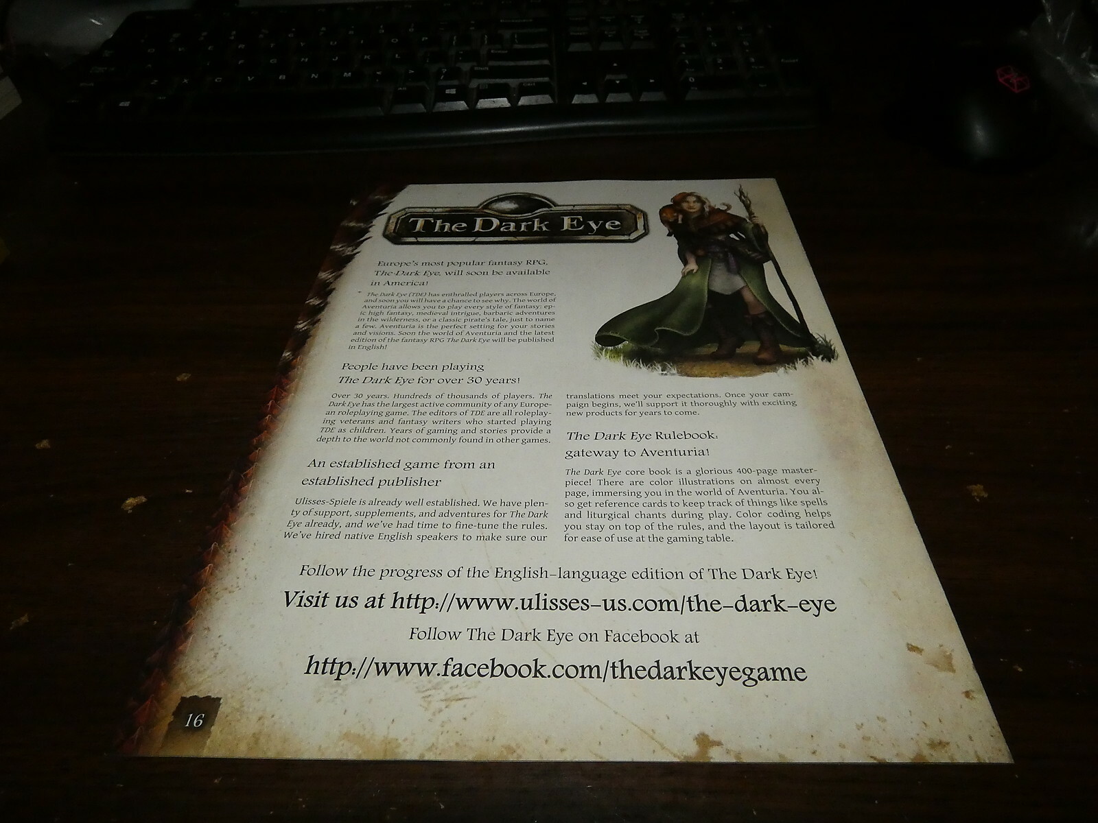 The Dark Eye: Quick Start Rules